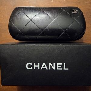 CHANEL Quilted Glasses Case